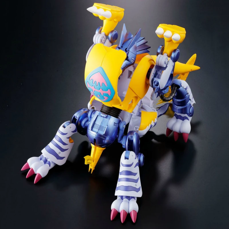 BANDAI Digimon Монстр габумон Металл Garurumon фигурка модель модификация деформируемый