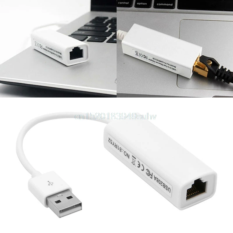 USB 2 0 к RJ45 сетевая карта Lan адаптер для ОС Android Tablet PC Win 7 8 XP|USB-хабы| |