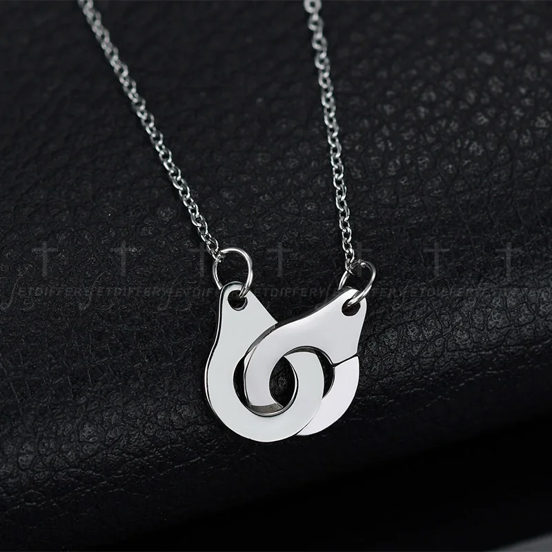 Подвеска для влюбленных из нержавеющей стали|Ожерелья с подвеской| |