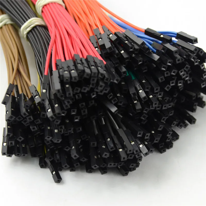 40Pcs 2.54MM 20CM Double-headed Female To Male Dupont Wire For Arduino Jumper Cable Random Color | Обустройство дома