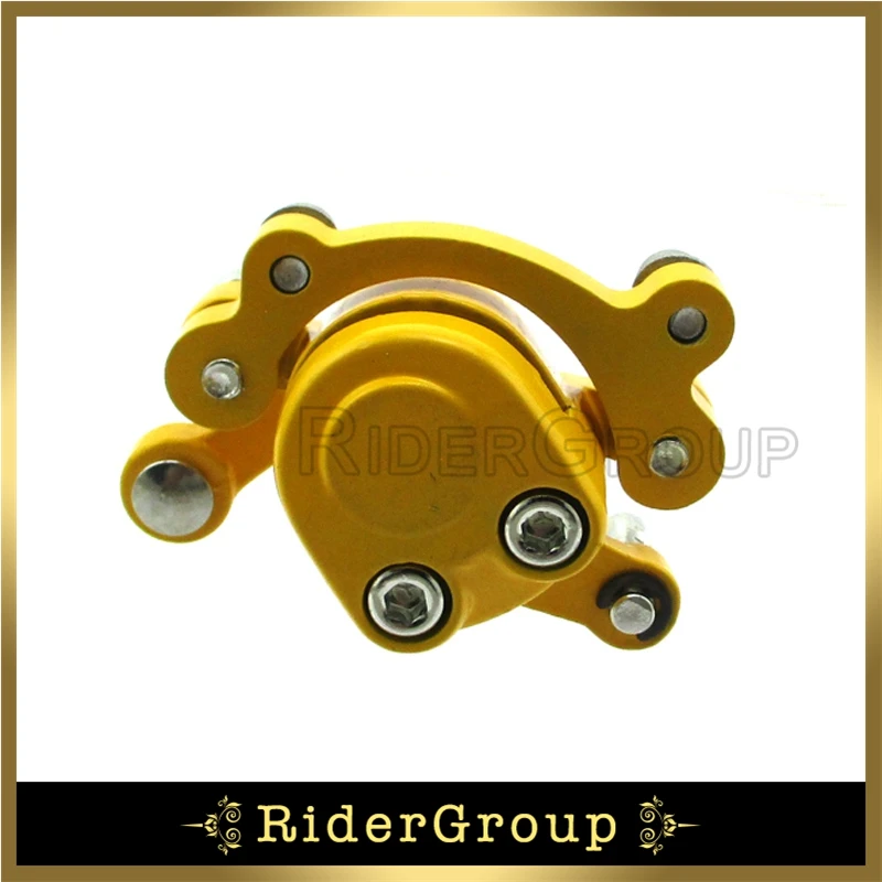 Желтые дисковые тормозные суппорты для Motovox MBX10 MBX11 MBX12 MM B80 Mini Bike|brake disc caliper|mini brake