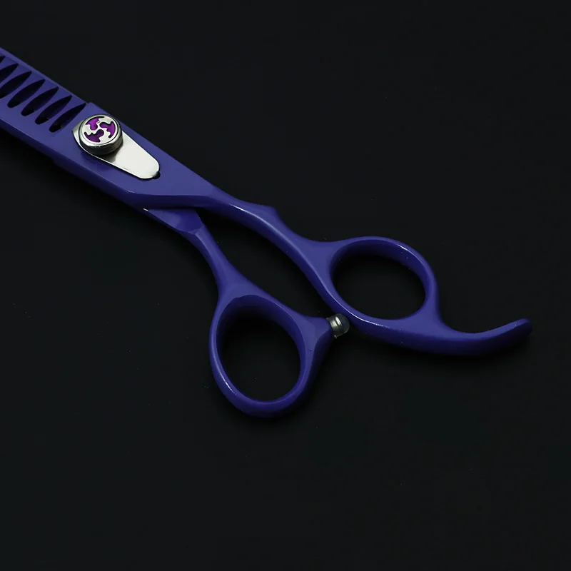 8 дюймов собака ПЭТ истончение ножницы для ухода профессиональные