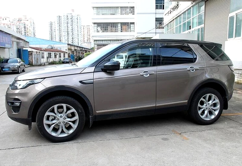 2015 2016 окно козырек дефлектор защитный щит для Land Rover Discovery Sport|window deflectors|window guardshield