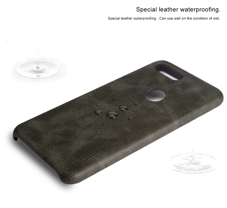 T-phox для P smart/7 s/7 s vintage series с тоньше PU и хорошую защиту |