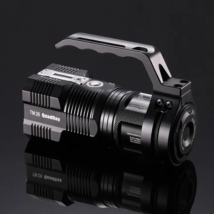 Фонарик высокой яркости NITECORE TM28 4 * CREE XHP35 HI макс. 655 лм расстояние луча 18650 М + 4*3100