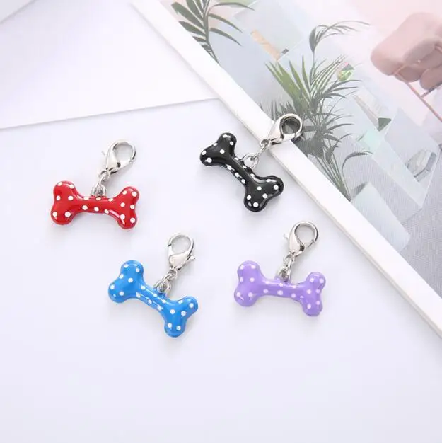 Кость Шарм ПЭТ кулон для кошачий собачий ошейник колье с подвесками в виде