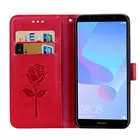 Для funda Huawei Y6 2018 Чехол кожаный кошелек чехол для телефона Huawei Y6 Prime Чехол Флип-кошелек кожаный чехол Huawei Y6 2018