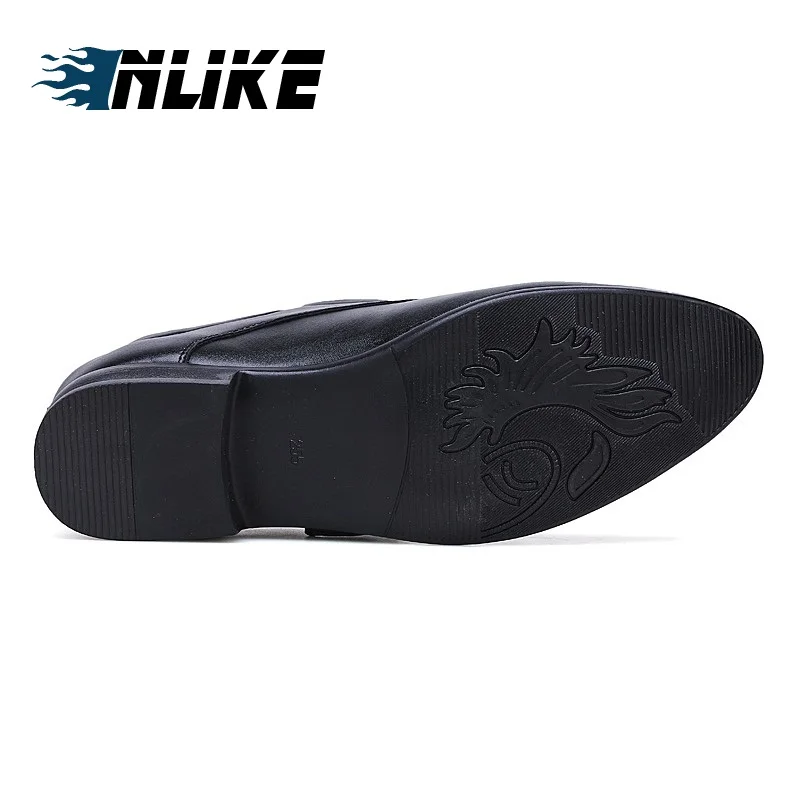 Мокасины INLIKE мужские без шнуровки итальянские туфли лоферы из искусственной