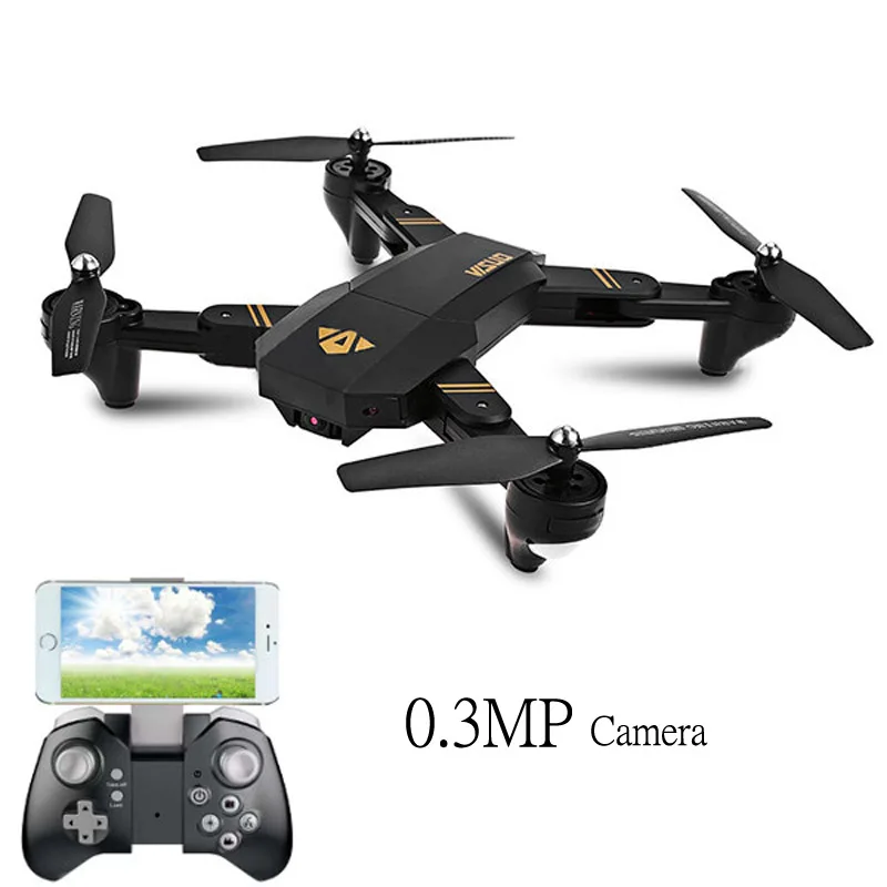Новинка,, VISUO XS809HW, HD камера, высота, удерживающий складной рычаг, Радиоуправляемый Дрон, уличные игрушки, Квадрокоптер RTF, Wi-Fi FPV Для радиоуправляемых моделей VS MAVIC - Цвет: 0.3MP