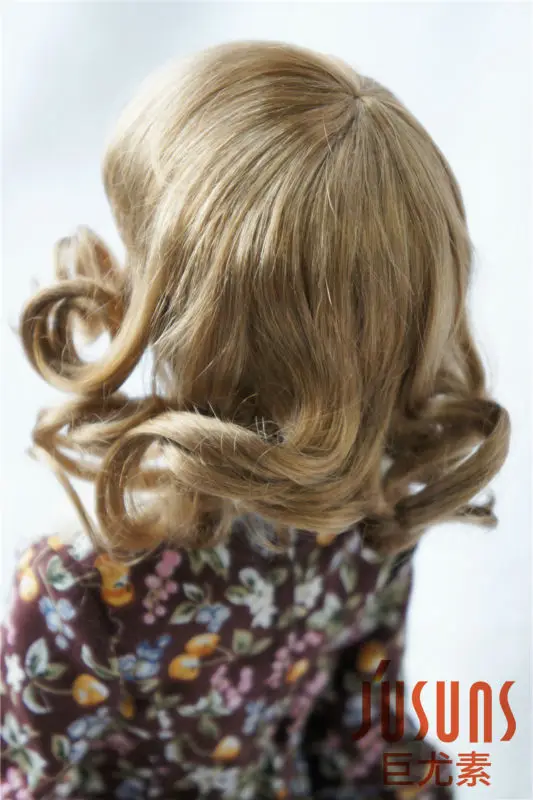 

1/3 Synthetic mohair BJD doll wigs, Short curly doll wig SD doll accessories JD164