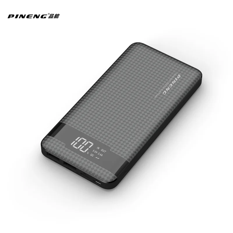 Оригинальный PINENG PN 961 10000mAh портативный аккумулятор мобильный внешний литий