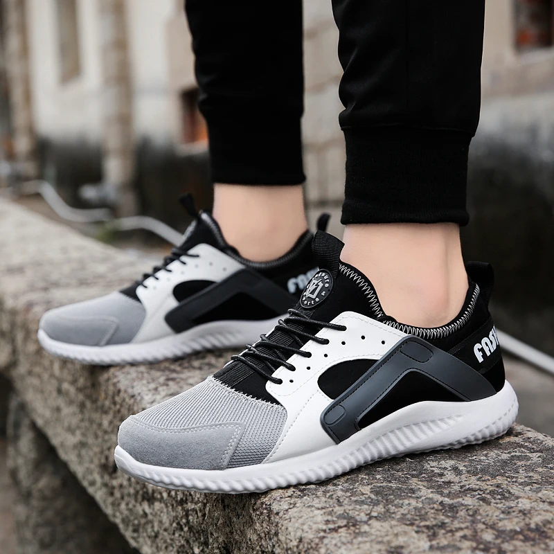 Prikol Street Design Fashion Trendy Mesh Knitted Men Shoes Sport Spring Summer Breathable Hombre Tennis Footwear Zapato | Спорт и