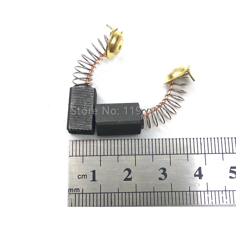 ZtDpLsd 2 шт./пара 6,5x7,5x13,5 мм Мини дрель электрическая шлифовальная машина замена угольных щеток запасные части для электрического роторного инструмента