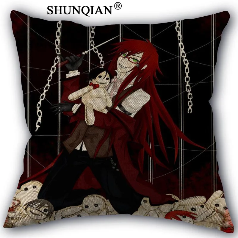Grell Sutcliff хлопковая льняная Наволочка на заказ домашние текстильные украшения с одной стороны наволочки размером 45*45 см - Цвет: Pillow Cover