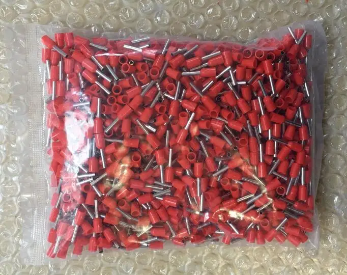 200 шт. изолирующие клеммы для проводов E4009 E4012 E4018 4 0 мм2|wire ferrules|insulated cord endend terminal |