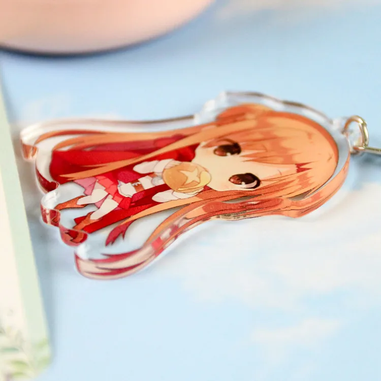 5 шт./лот Q версия меч арт брелок &quotонлайн&quot Асуна фигурка Кирито модель Kawaii милый
