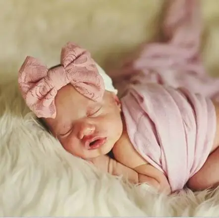 Оптовая продажа 10 шт. 2017 Кружевная повязка на голову Однотонные эластичные