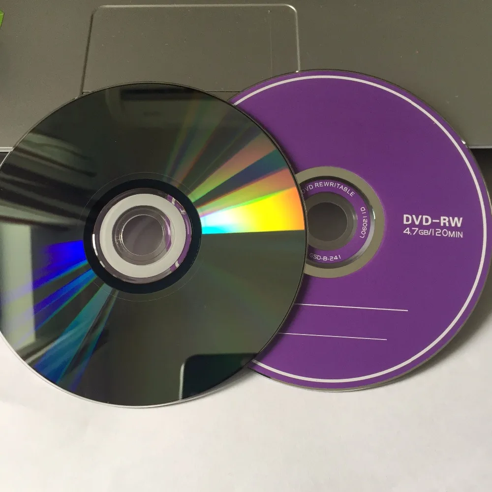 10 дисков класса A X4 4 7 ГБ чистый Печатный DVD RW диск|disc blank|discs dvd rwdisc |