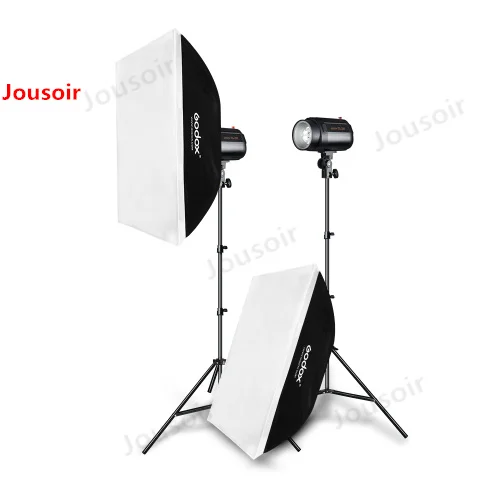 Godox 400Ws строб студия Flash светильник комплект 2 шт. 200Ws фотографического ing