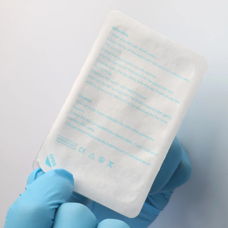 20 шт. гидравлический ролик титановая игла золотые наконечники роликовая бутылка