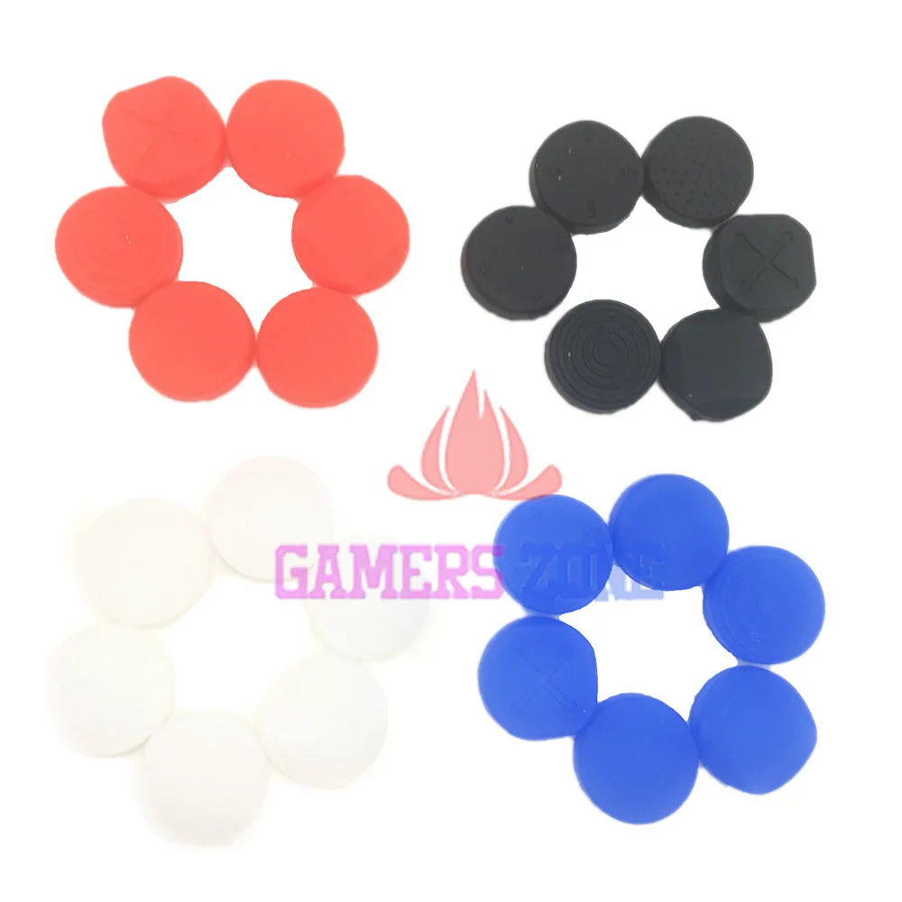 1 Набор = 6 шт. силиконовых накладок на аналоговые крышки джойстика для консоли Sony