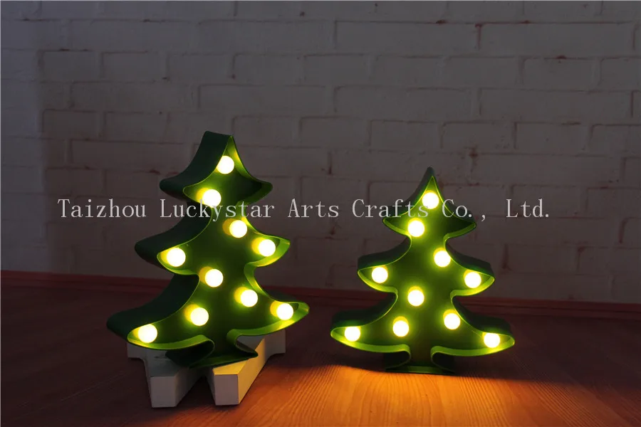 Новинка светящийся мини шатер Рождественская елка вывеска светодиодный