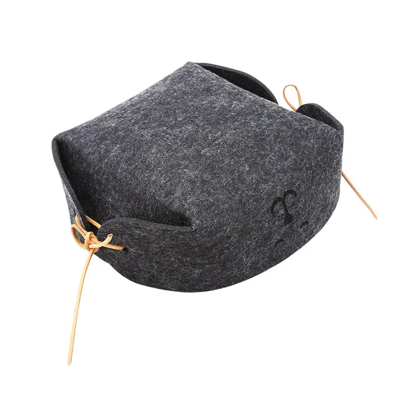 Креативная модная новинка скандинавский Войлок корзина для хранения офисная