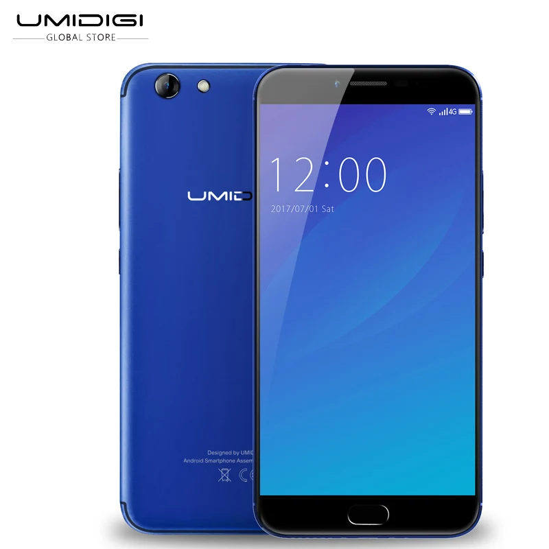 Umidigi C Примечание 2 смартфон 4 г LTE 5.5 дюйма 4000 мАч Батарея Dual Sim сотовый телефон ГБ