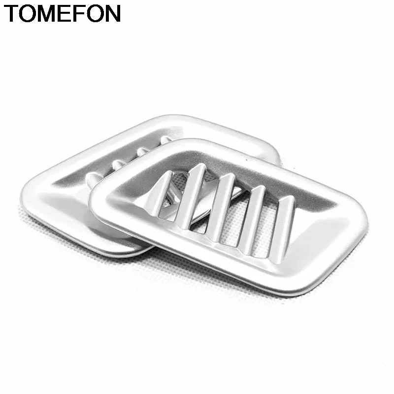 TOMEFON For Nissan Altima Teana 2019 Front Upper Air Condition AC Vent Frame Cover Trim Interior Accessories ABS Sliver Carbon | Автомобили