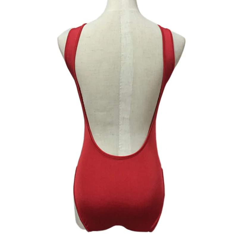 Женский купальник BAE WATCH слитный с принтом в виде букв четыре вида Пляжное бикини