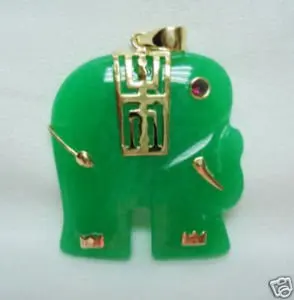 Маленький Слон подвеска азиатских натуральный белый