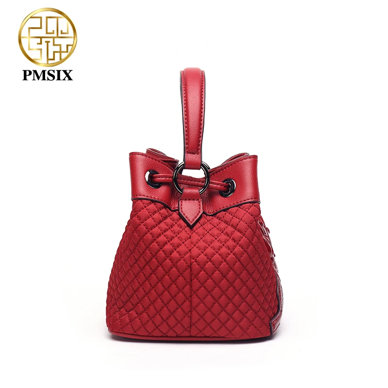 PMSIX 2020 Высококачественная рельефная холщовая женская сумка через плечо с