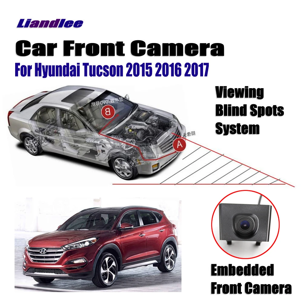 Фотокамера заднего вида HD CCD ночное видение для Hyundai Tucson 2015 2016 2017|Камеры авто| |