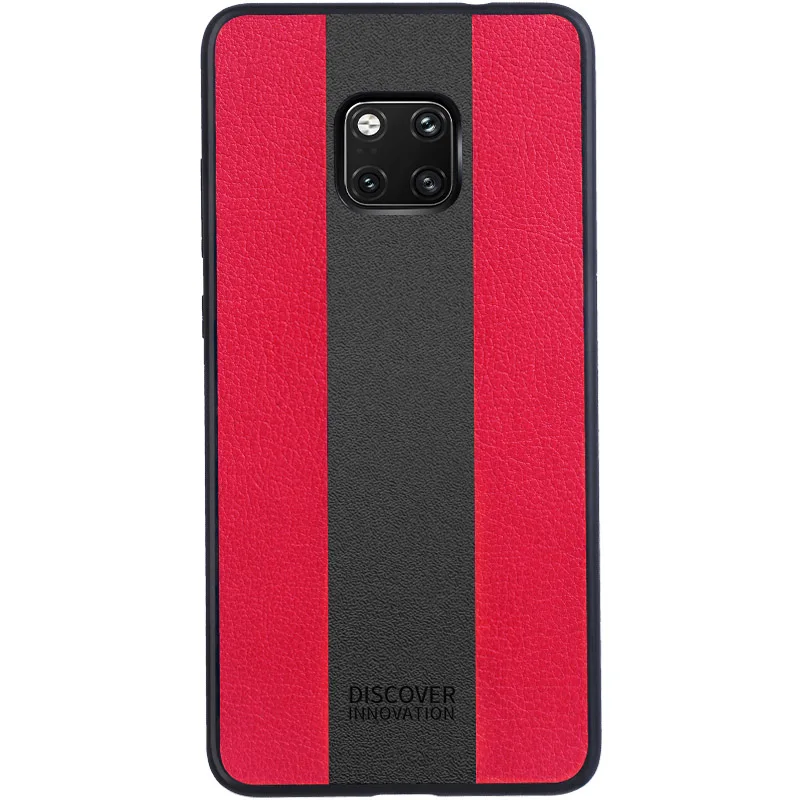 Чехол для huawei mate 20 Pro, Nillkin Racer, кожаная задняя крышка, мягкий силиконовый край, деловой чехол для телефона, для huawei mate 20, Nilkin чехол - Цвет: Красный