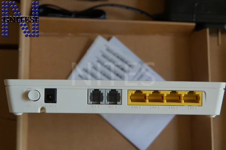 Оригинальный Новый HG8342 HG8342M 4FE LAN + 2POTS GPON ONT ONU оптический сетевой терминал