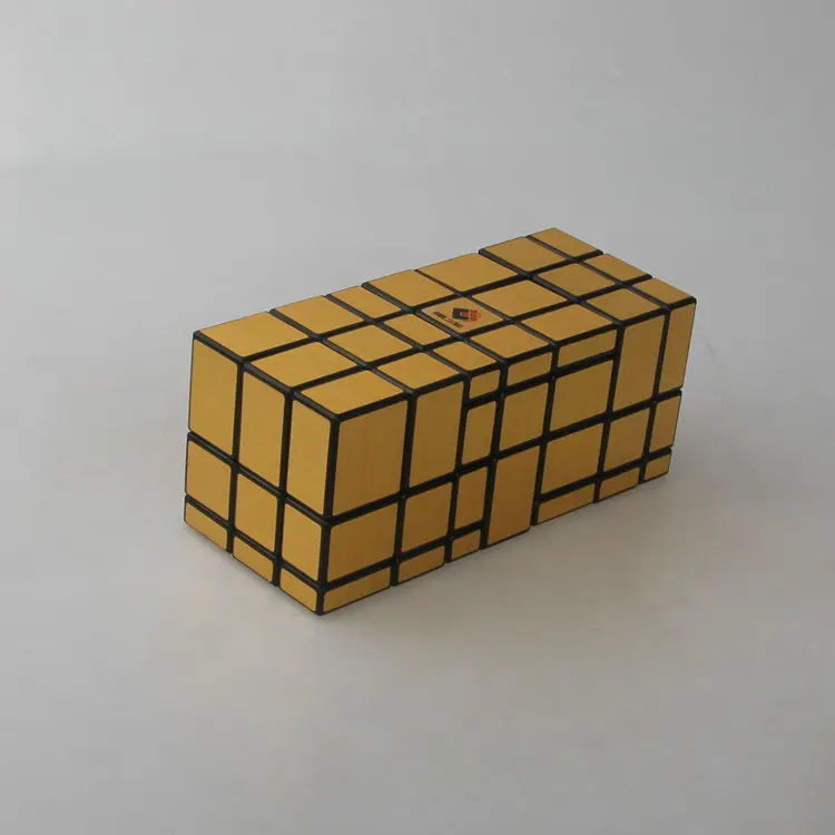 Новая зеркальная башня #3 Cubo Magico многоцветная наклейка головоломка