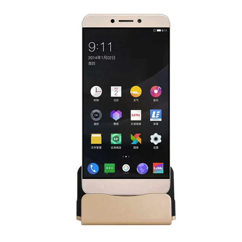 Держатель для телефона с USB кабелем типа C Samsung Galaxy S8 S9 Plus Note 8 Huawei P9 P10 Lite Xiaomi Mi A1