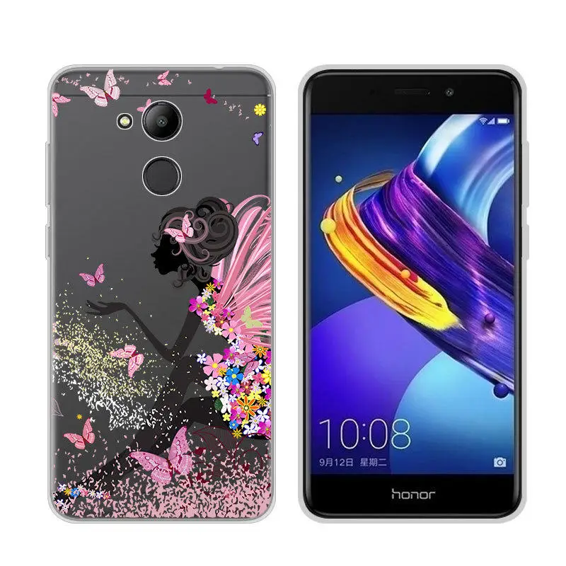For Huawei Honor 6C Pro Case TPU Cartoon Painting 6cpro Silicone Back Cover Honor6C pro Phone |