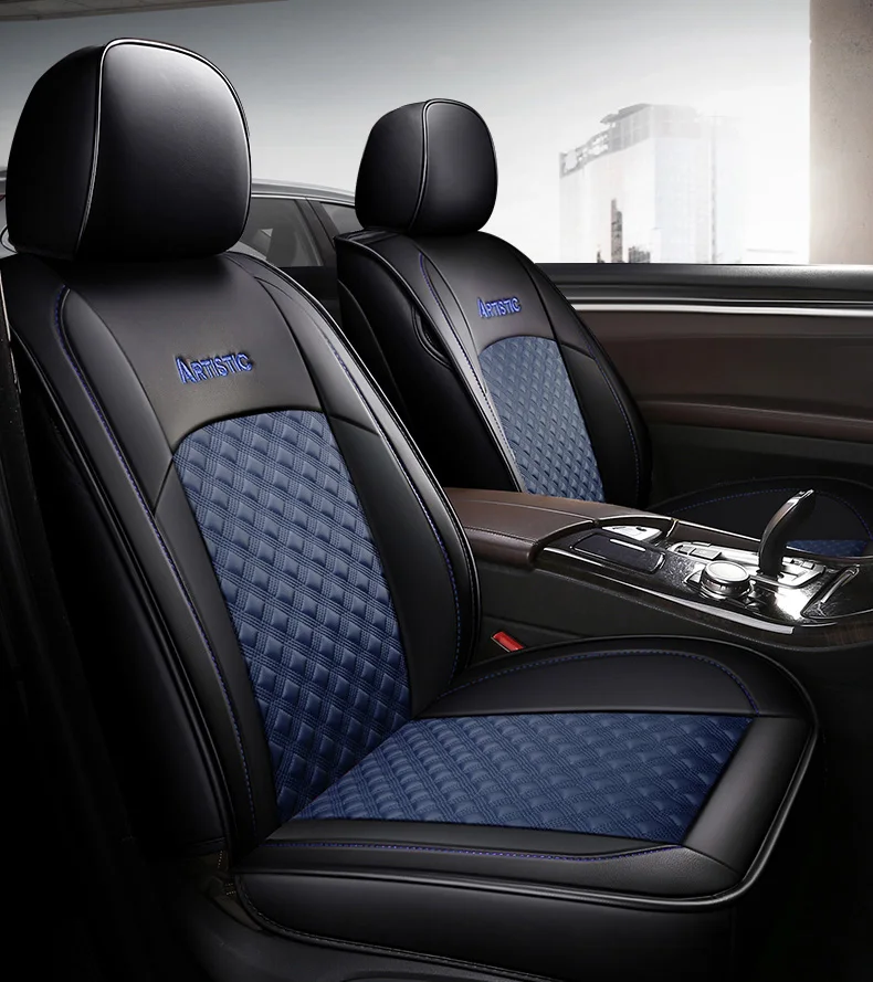 Универсальные автомобильные чехлы из искусственной кожи для Seat Altea XL Arona Ateca cordoba exeo Ibiza 6j 6l Leon ST fr X-PERIENCE