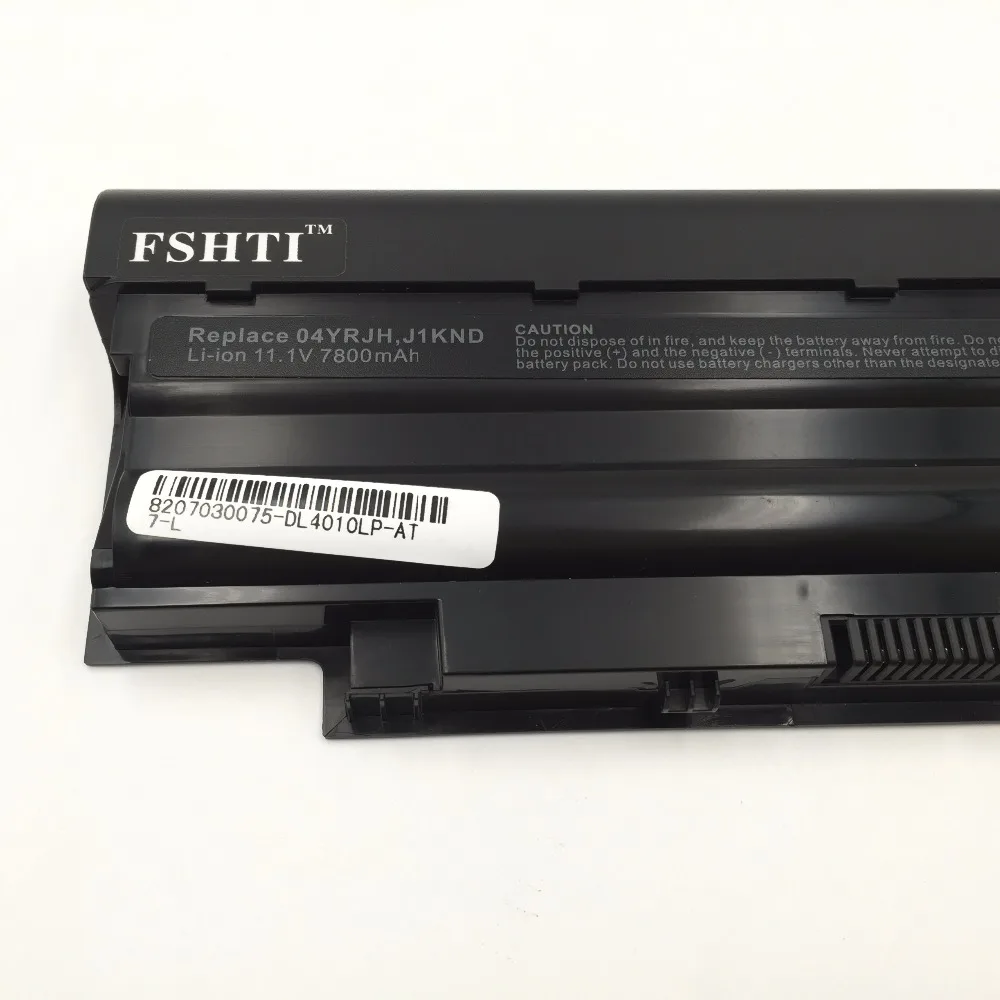 Аккумулятор 7800 мАч для ноутбука Dell Inspiron J1KND n5110 n4010 n5010 15R 14R 17R 06P6PN 07XFJJ 0YXVK2 383CW 451 11510