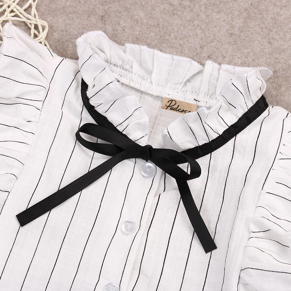 Новинка 2017 для маленьких девочек летняя Праздничная блузка без рукавов с