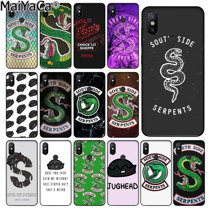 Мягкий Силиконовый ТПУ чехол MaiYaCa Riverdale South Side Serpents для телефона Xiaomi Redmi 5 5Plus Note4 4X
