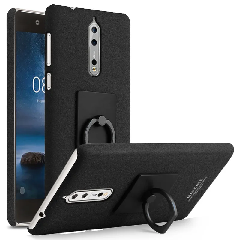 Для Nokia 8 чехол IMAK Высокое качество матовый чехол для Nokia 8 PC Твердый чехол для Nokia 8 5,3''