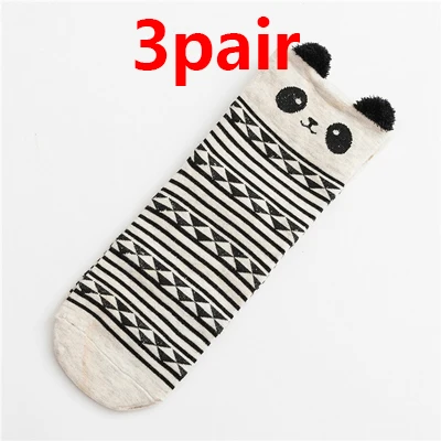 3Pair Style 14 5 пар, женские носки, летние, унисекс, сетчатые, с низким вырезом, носки, женские, короткие носки до лодыжки, повседневные, женские, Art Sox Chaussettes, белые, серые, черные - Цвет: 3Pair Style 14