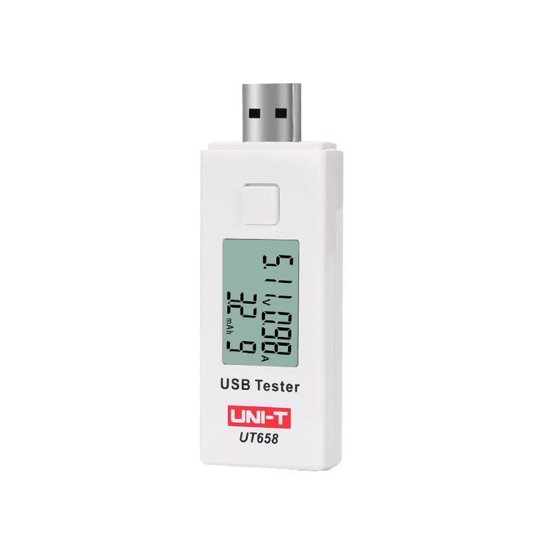 USB тестер UNI T UT658 цифровой вольтметр амперметр зарядное устройство измеритель
