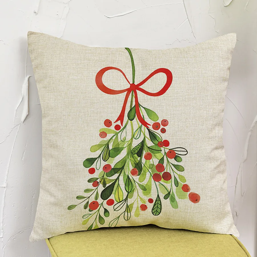Подарочные рождественские декоративные подушки Красочная рождественская елка