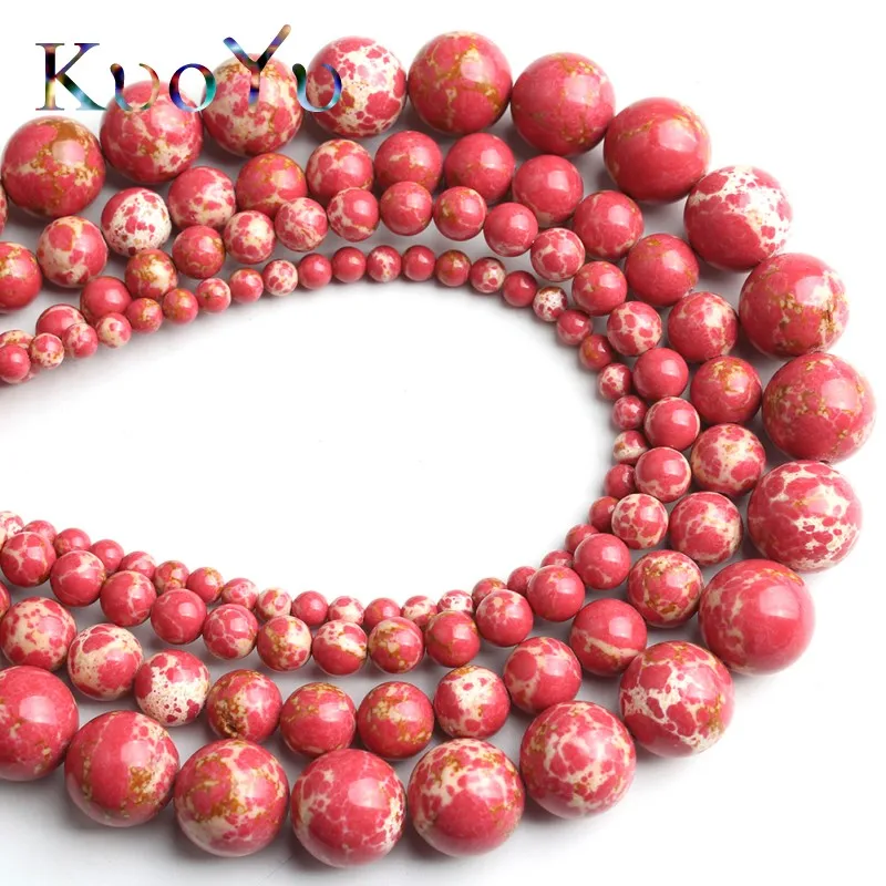 Камень для синтеза осадка Красного моря круглые бусины-разделители диаметром 15