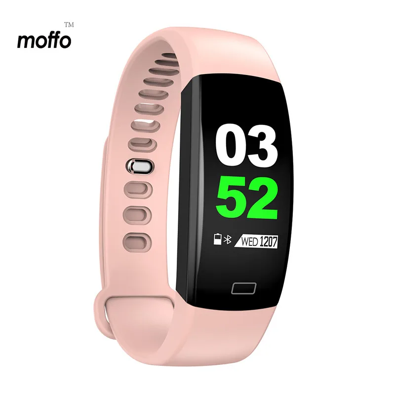 Moffo Smart Bracelt датчик сердечного ритма цветной экран удлиненная