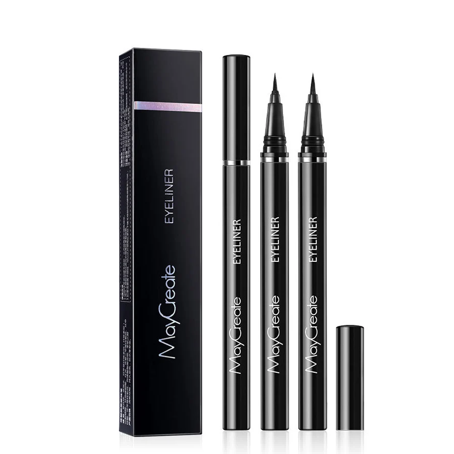 MayCreate подводка для глаз карандаш два вида головы супер тонкая красота женский