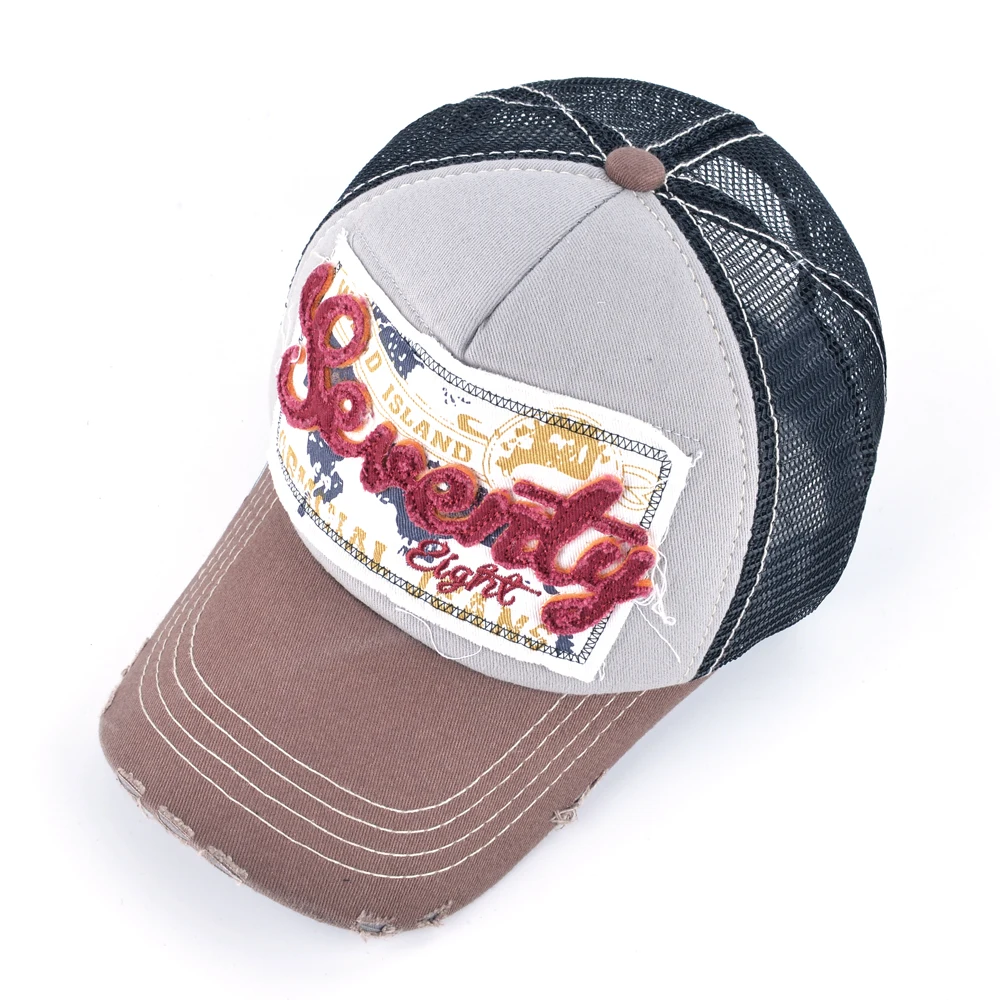 Девушки хлопок Бейсболка Кепка водителя грузовика Дрейк 5 панель защита от